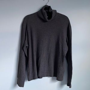 Club Monaco Grey Turtleneck Sweater Size XL